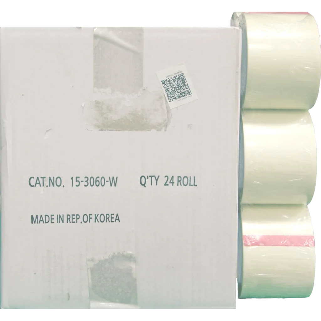 Tape - Rolls of 3"x60 yds white frame tape