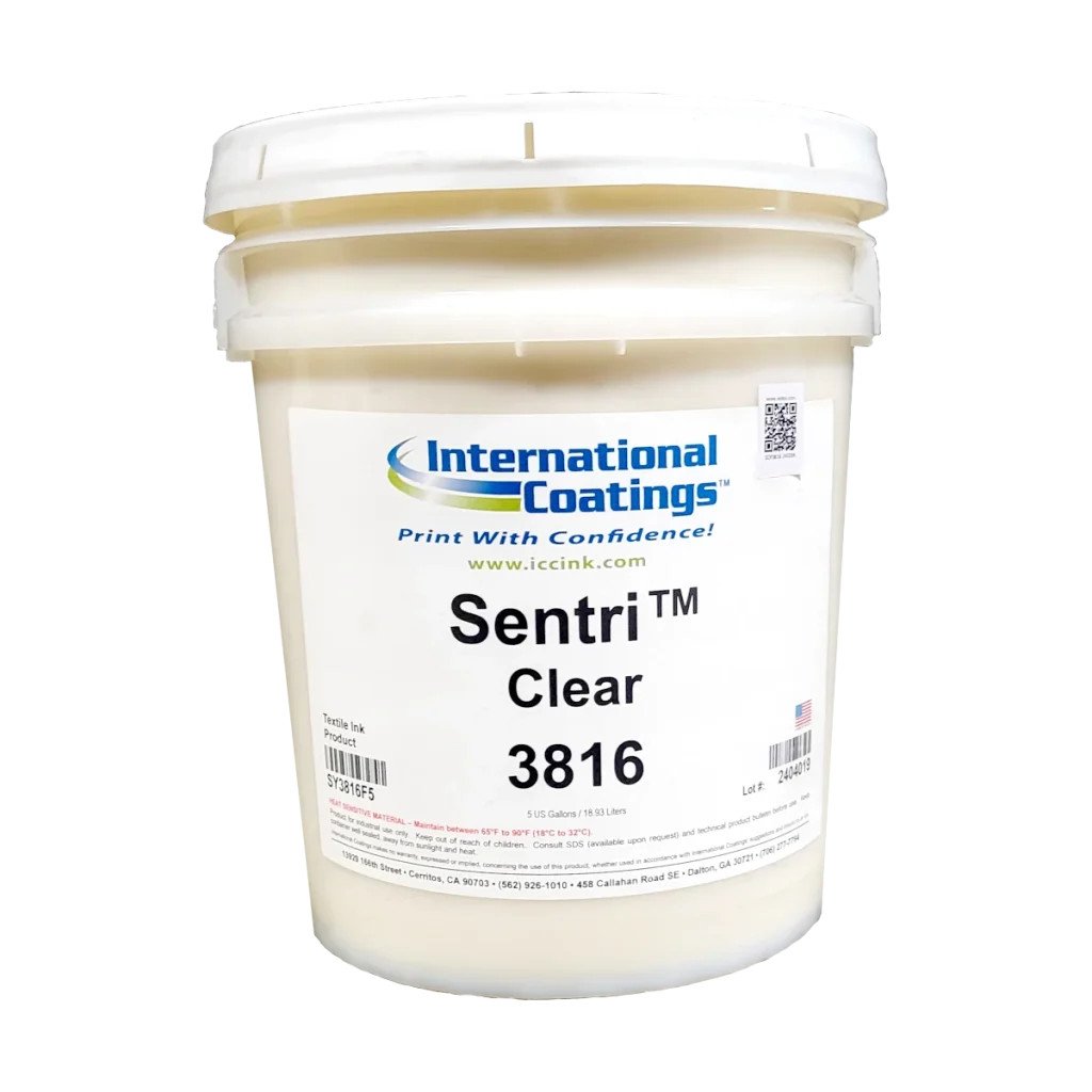 Sentri Clear Plastisol Ink - 3816 - 5 Gal