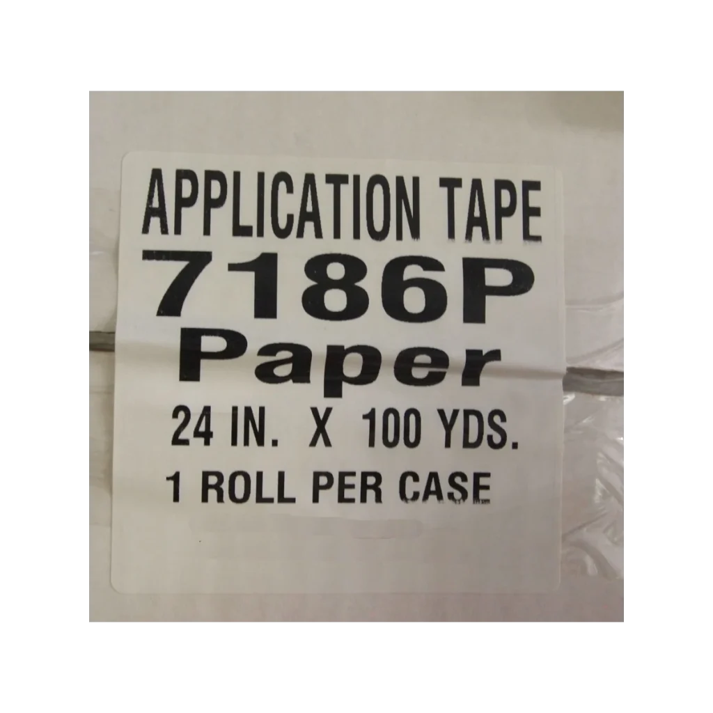 Application Tape — 24in by 100yd — 1 roll