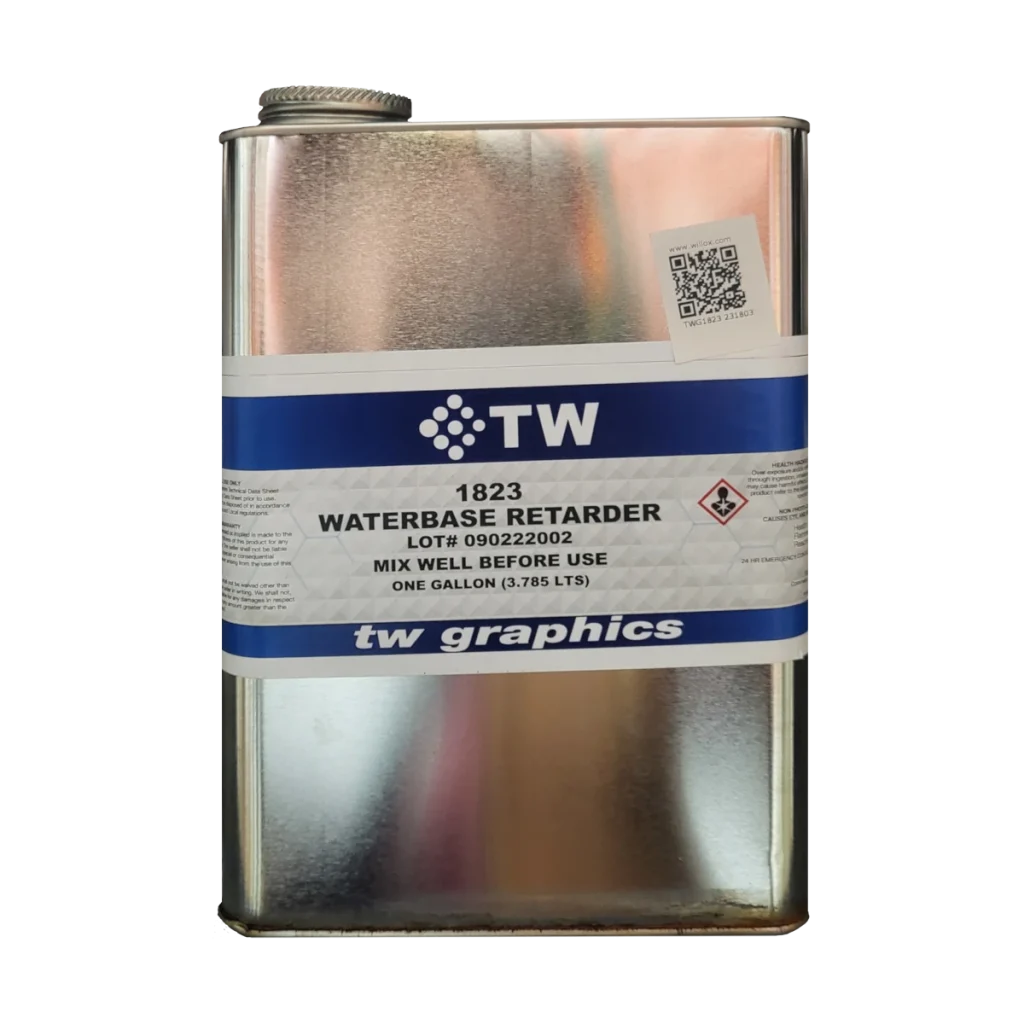 Retarder (Slow) for Water Based Ink - 1823