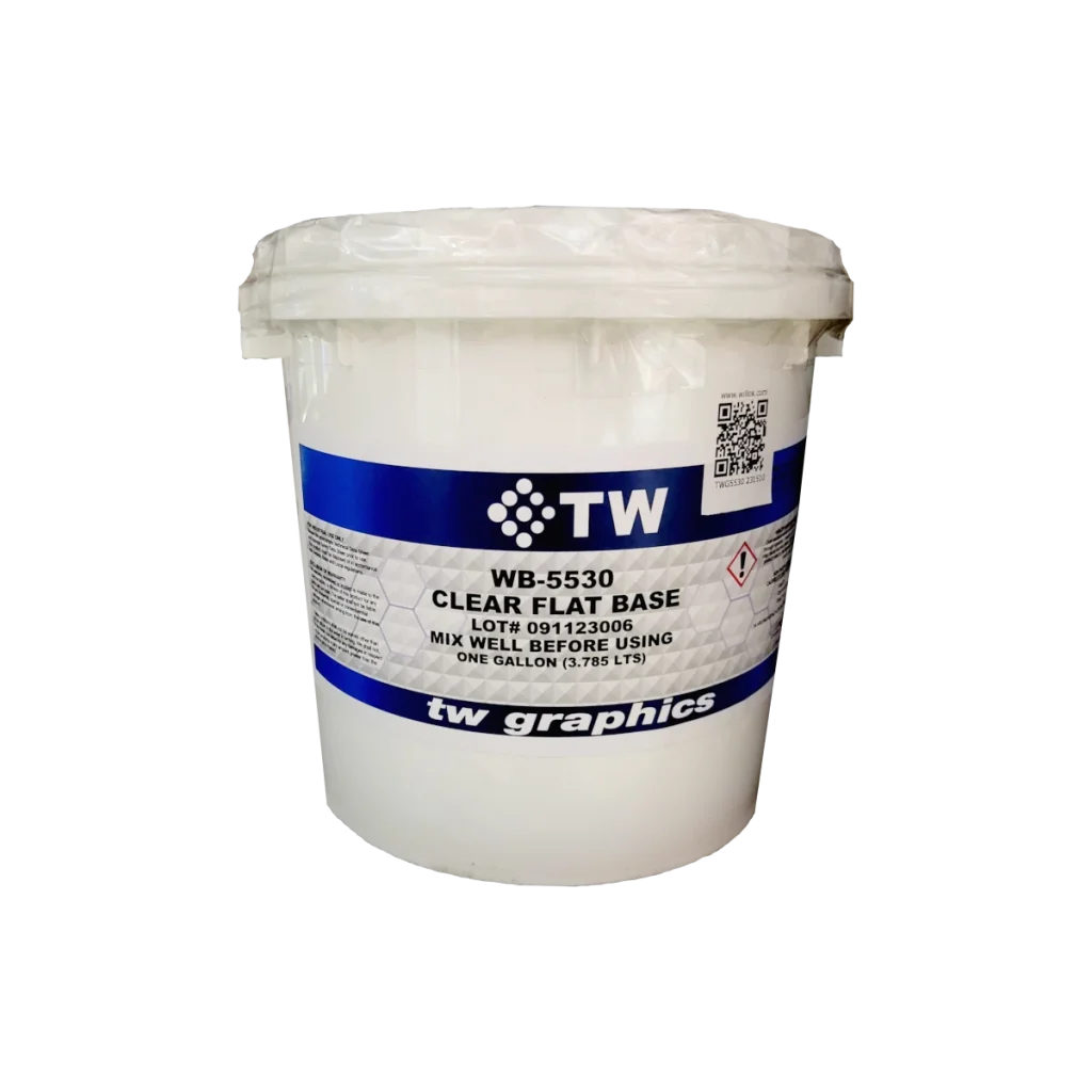 Clear Flat Base Water Based Ink - 5530