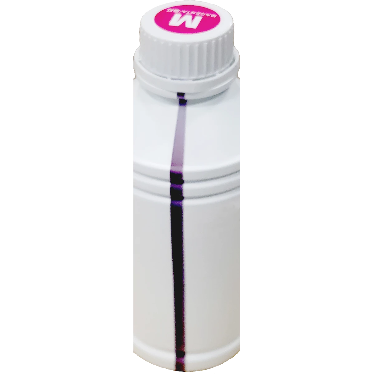 DTF Magenta Ink Clear View Bottle Shoing Remaining Available Amount